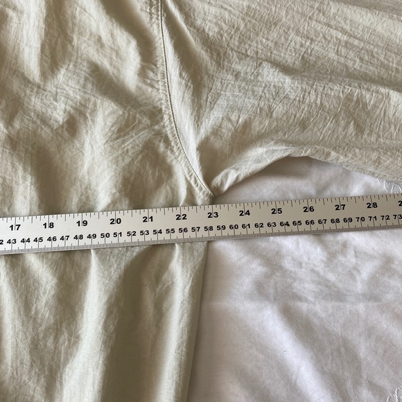 FOX GOLF Vintage Men's Cream/Beige Pullover Nylon Windbreaker Jacket‎ Size Large - Picture 10 of 14